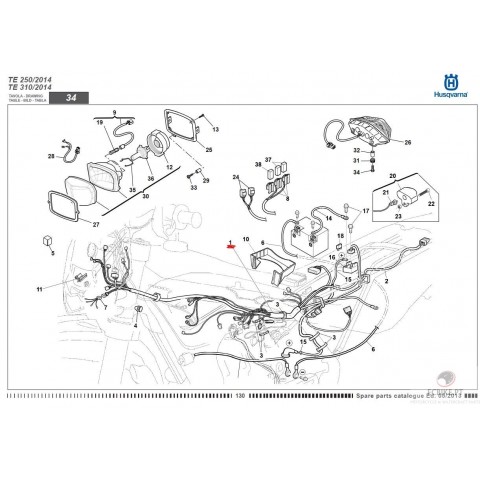 MAIN HARNESS TE 250-310 2014